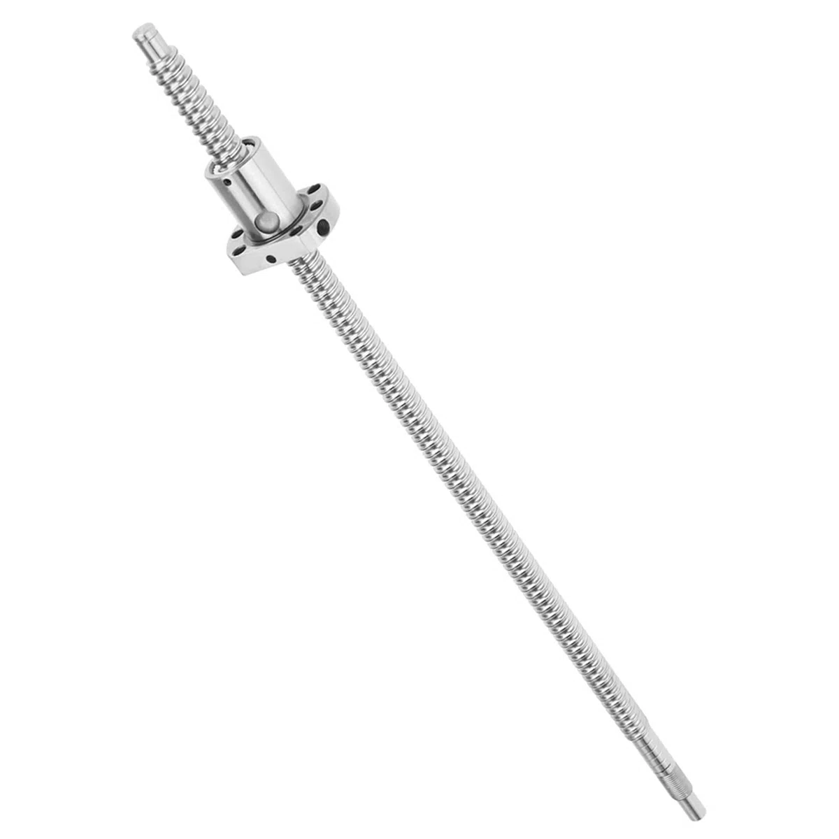 Fafeicy SFU1204 Kugelumlaufspindel 400mm mit Spielfreier Kugelmutter, Gerollte Spindel, Geringe Reibung, Hohe Effizienz, Präzise Positionierung, 12 mm Schraubendurchmesser