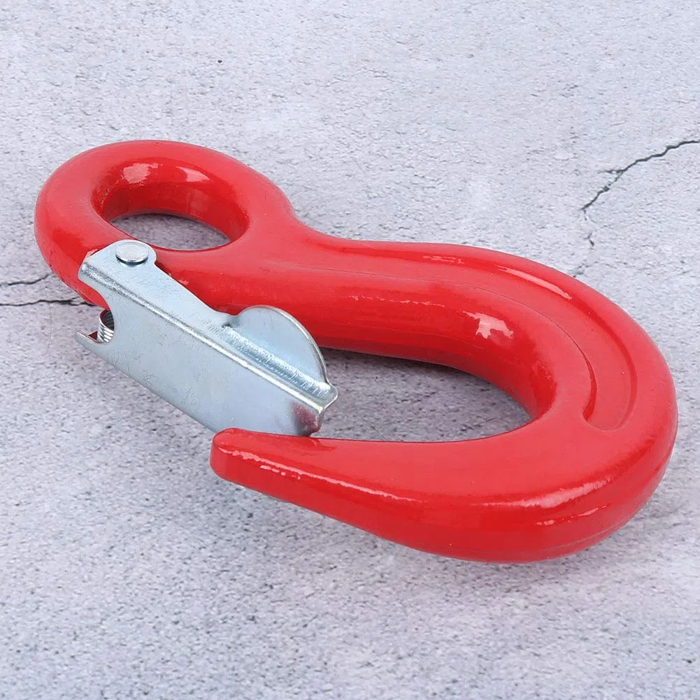Drehbarer Hebehaken, 3T-Ösen-Sling-Haken für Container, Gabelkopf, Greifer, Kran, Rigging, legierter Stahl, Schwerkraft-Heben