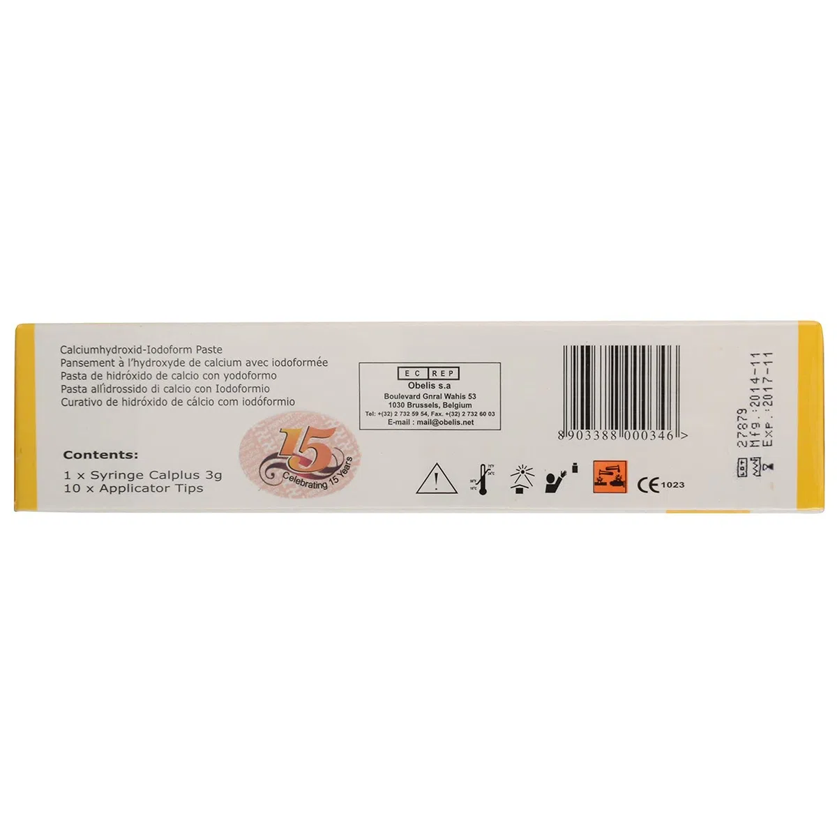 Calplus Calcium Hydroxide Paste - 3 gms