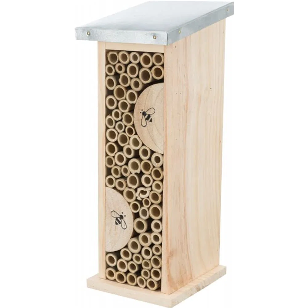 TRIXIE - Hotel für Bienen. Höhe 30 Breite 9,5 Tiefe 14 cm. - TR-59510
