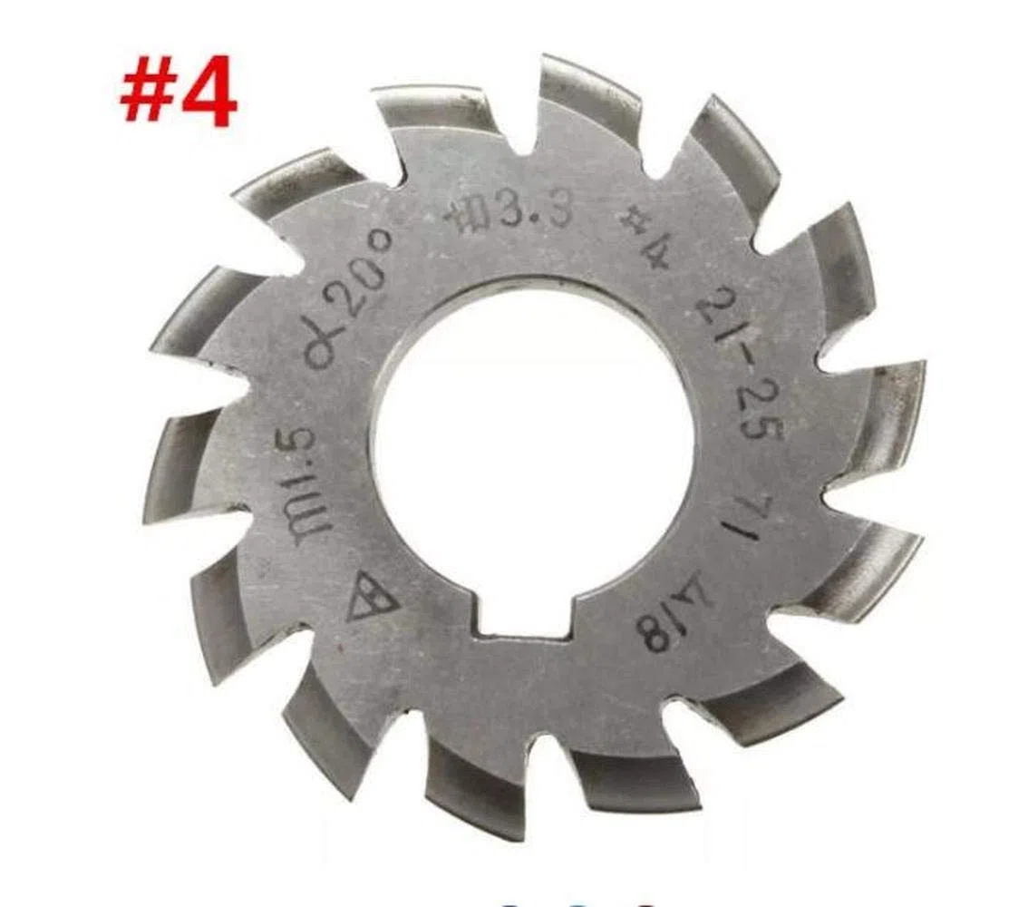 SUCAN Modul 1.5 PA20 Bore 22mm # 1-8 HSS Evolventenverzahnung Fräser