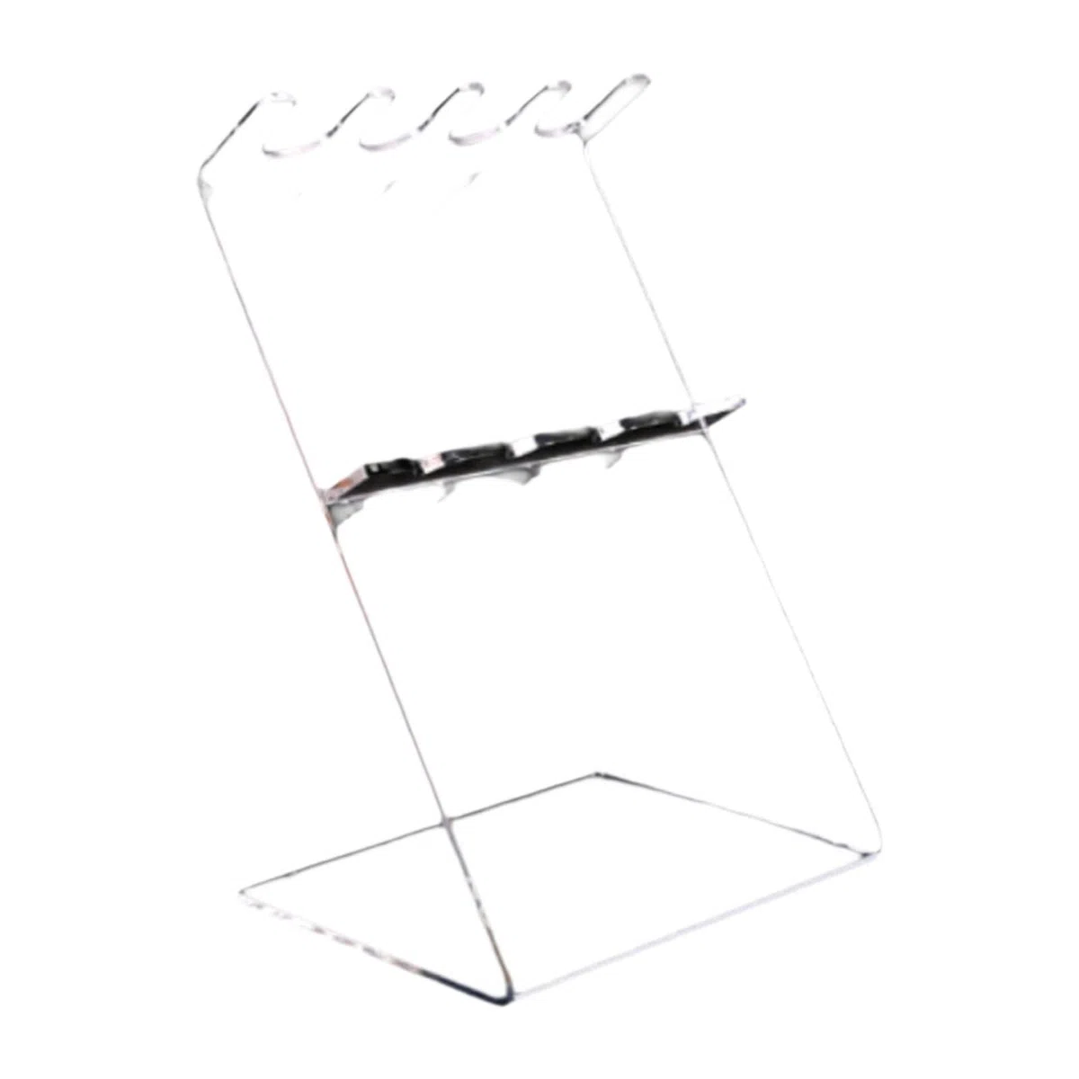 Sharplace Pipettengestell Pipettenständer Zubehör Praktisches, stabiles, multifunktionales Mikropipettengestell Pipettenständer aus Acryl Laborbedarf, 4 Löcher