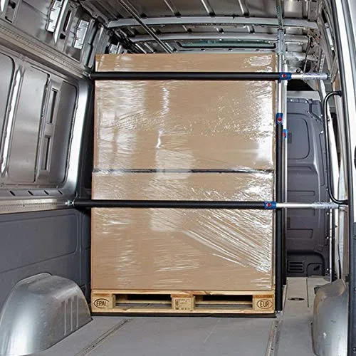 Kim 44 Profi Plus Sperrbalken, Alu, Verstellbereich 1550-2050 mm, mit Schutzschlauch, für Airlineschienen