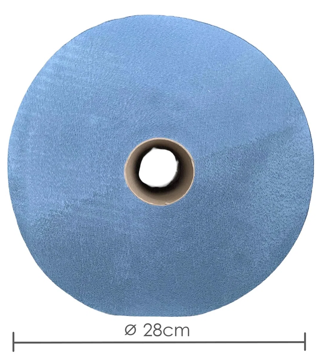 2x Putzrolle blau 3-lagig | 1000 Blatt | 33x36 cm | extra saugstark | Industrie & Werkstatt Putztuchrolle VERLEIMT Putzpapier | 500 Blatt pro Rolle