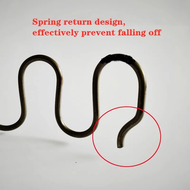 5 stücke frühlingstahlfeder Sofa Reparatur benutzerdefinierte frühling schlangefederkompressionsfeder 40 bis 60 cm (Size : 55cm)