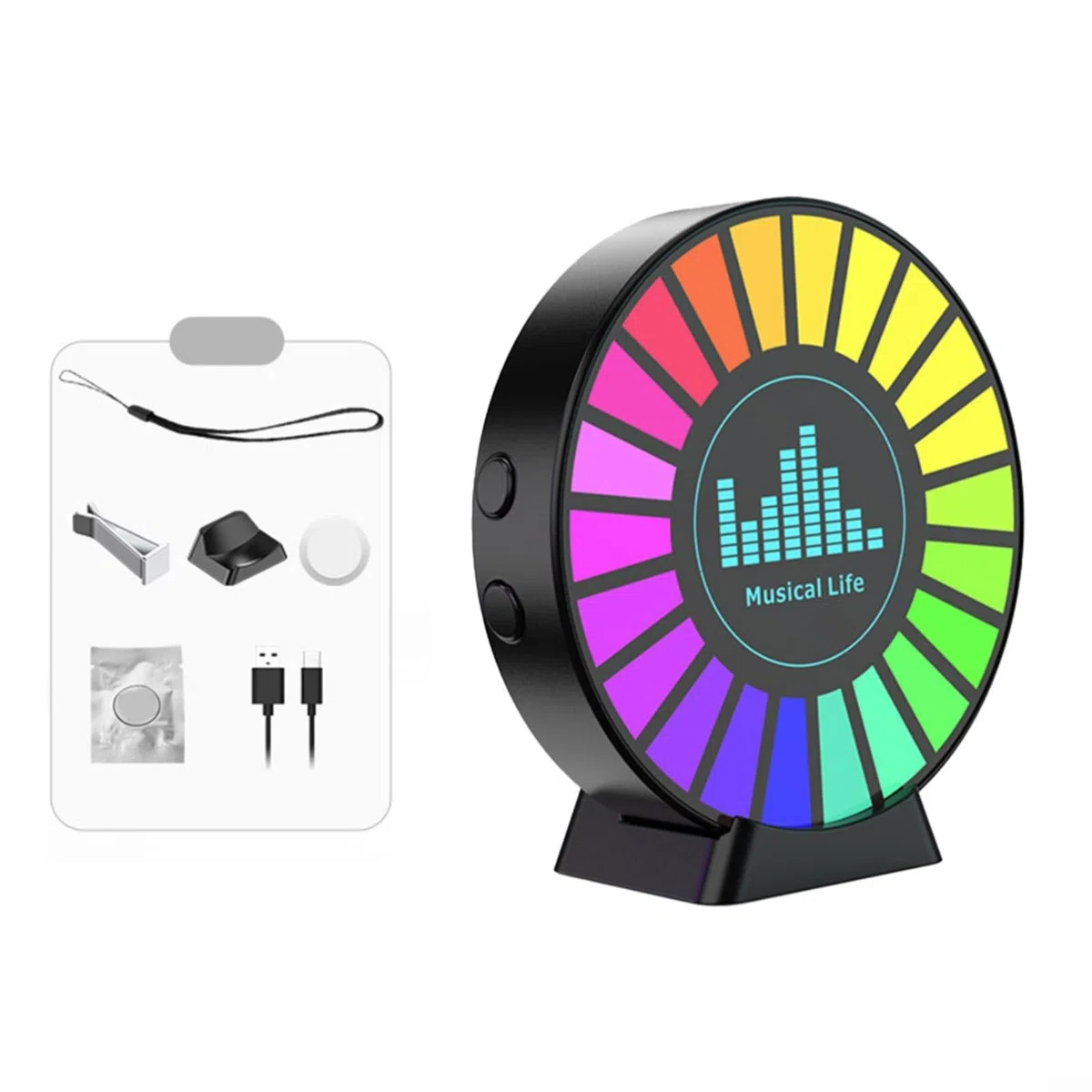 Sprachgesteuerter Tonabnehmer, EVP-Sound, Tonabnehmer, Licht, Vibrationsgeräusch, elektronische Sensoren, paranormale Geräte (C)