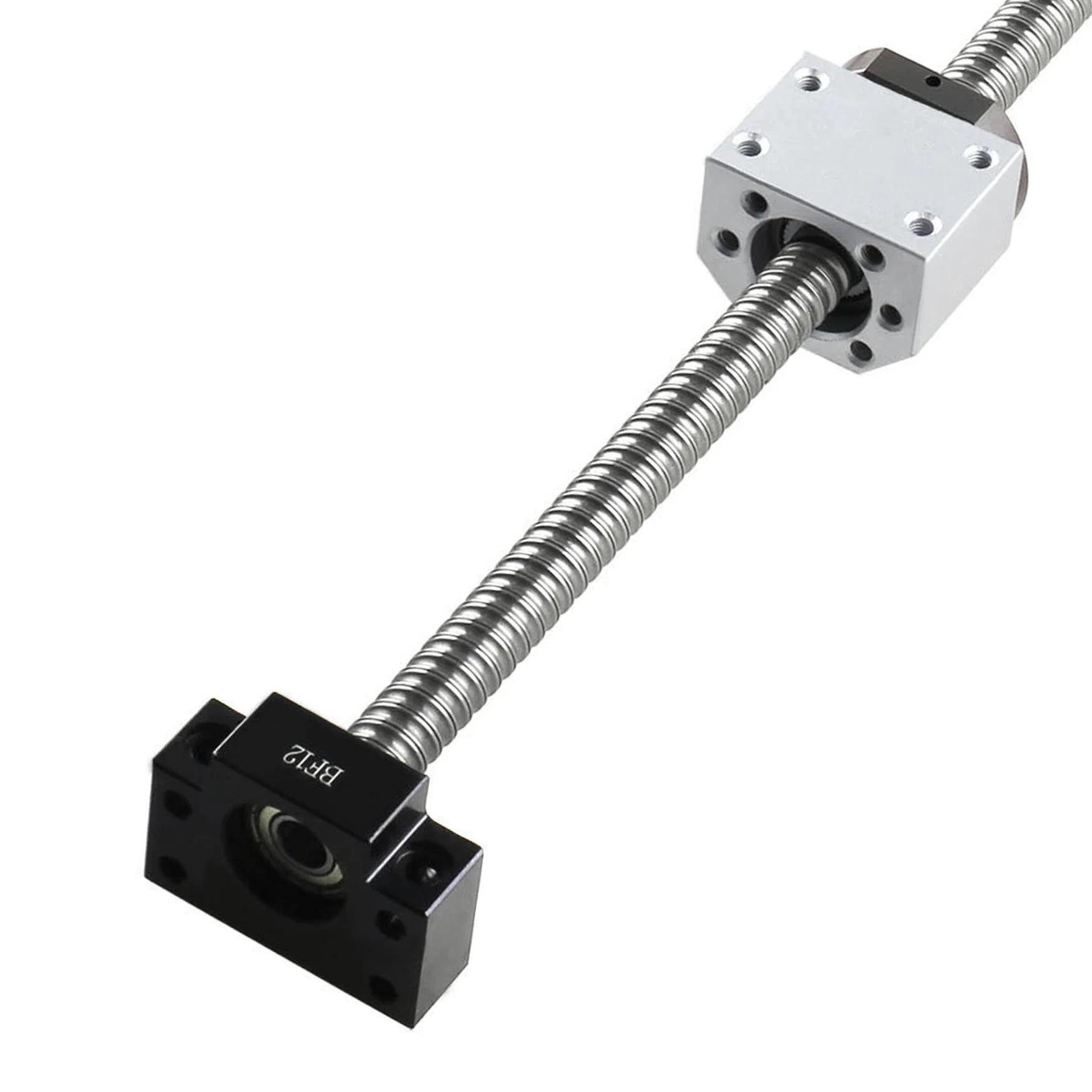 SFU1605 1500 mm Kugelumlaufspindel RM1605 + Kugelgewindemutter mit BK12 / BF12 Unterstützung, DSG16H Muttergehäuse und Schrittmotor für Nema 23 für CNC-Maschine