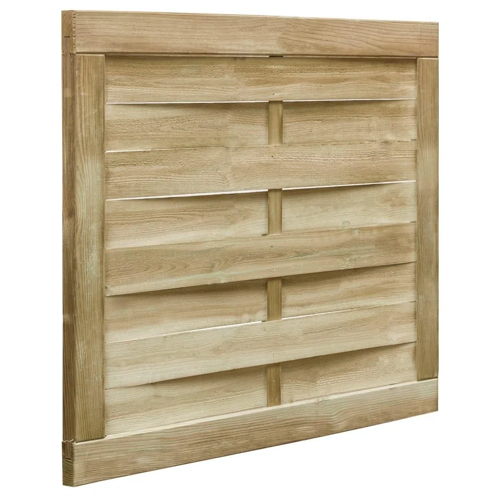 vidaXL Kiefer Imprägniert Gartentor 100x75cm Zauntor Holztor Lattenzaun Pforte