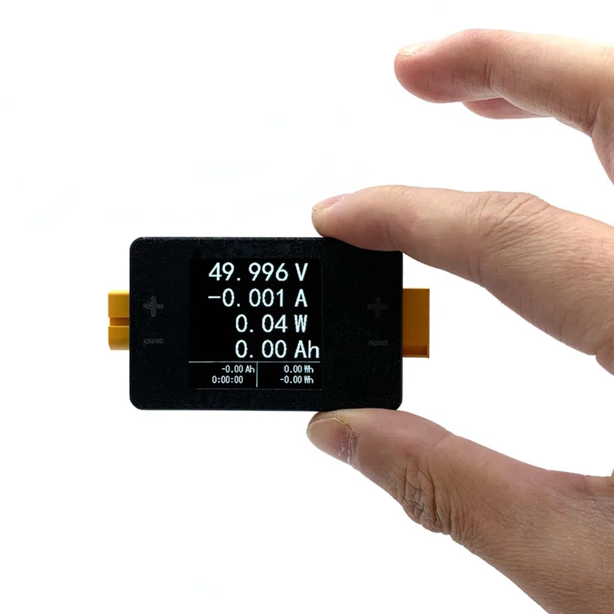 Spannungsmessgerät 8-150V 25A/50A Leistungsmesser Für RC LIPO Akku Kapazität Tester XT60/XT90 Schnittstelle LCD Display Echtzeit-Überwachung Bidirektionale Messung(A)