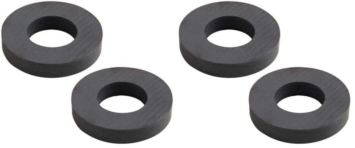 Wolfpack 5411110 Ferrit Magnet 45 x 20 x 8 mm Kreis 2 Stück in Blister (Packung mit 2)