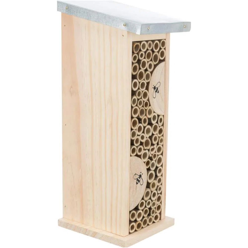 TRIXIE - Hotel für Bienen. Höhe 30 Breite 9,5 Tiefe 14 cm. - TR-59510